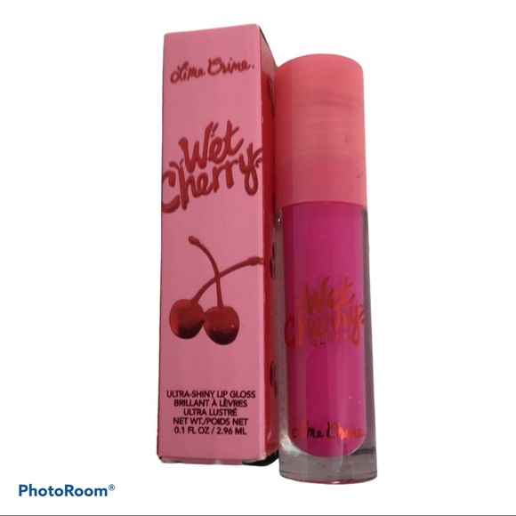 Lime Crime Wet Cherry Ultra Gloss SOUR CHERRY new - Picture 3 of 9